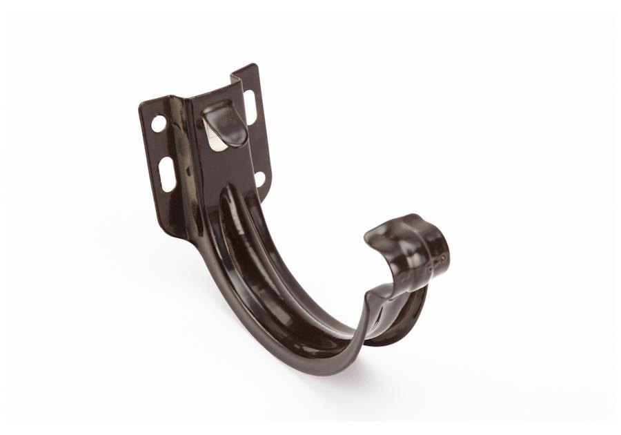 Zdjęcie: Hak doczołowy do systemu stal GS 120 czekoladowy brąz GALECO