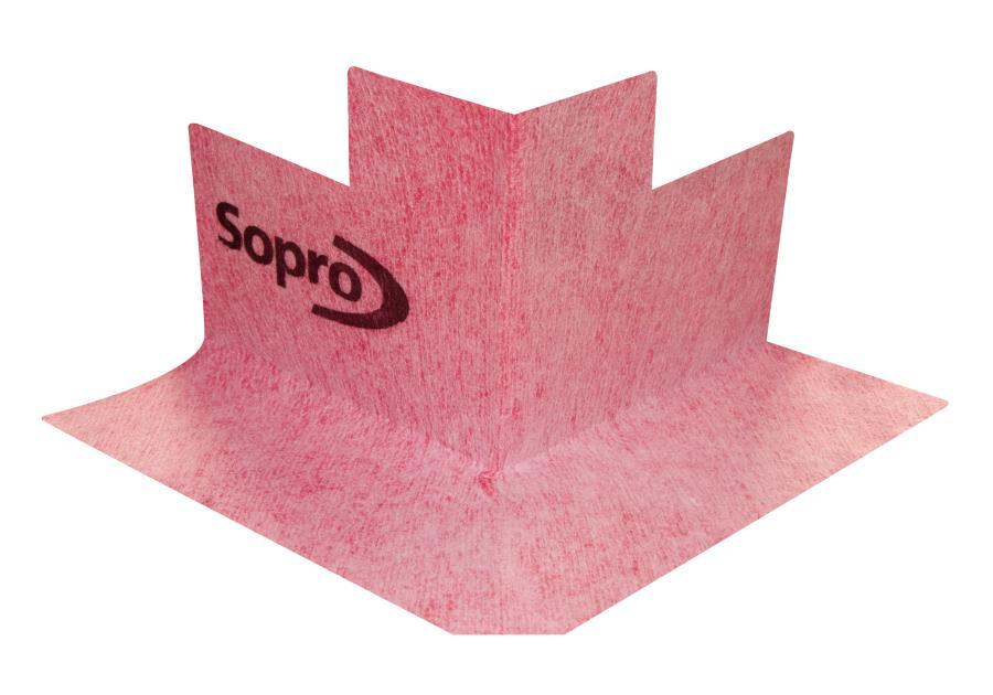 Zdjęcie: Narożnik uszczelniający zewnętrzny AEB 643 110 x 110 mm SOPRO