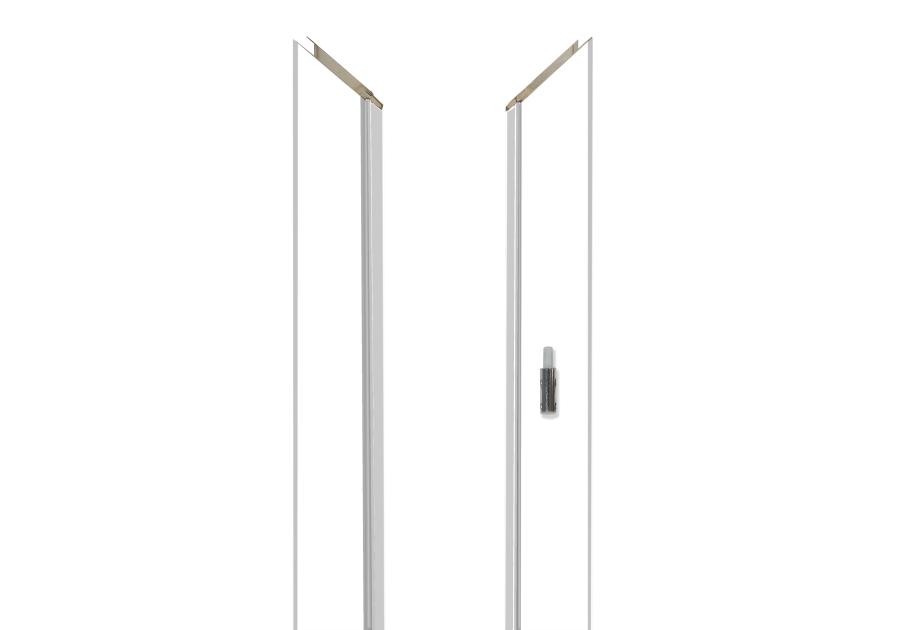 Zdjęcie: Ościeżnica regulowana biała 100-140 mm prawa VOSTER