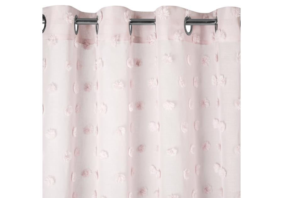Zdjęcie: Zasłona gotowa D91 Stella 140 x 250 cm pudrowy róż EUROFIRANY