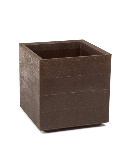 Zdjęcie: Kwietnik Karo Eco coffee 400x400 mm deska espresso LAMELA