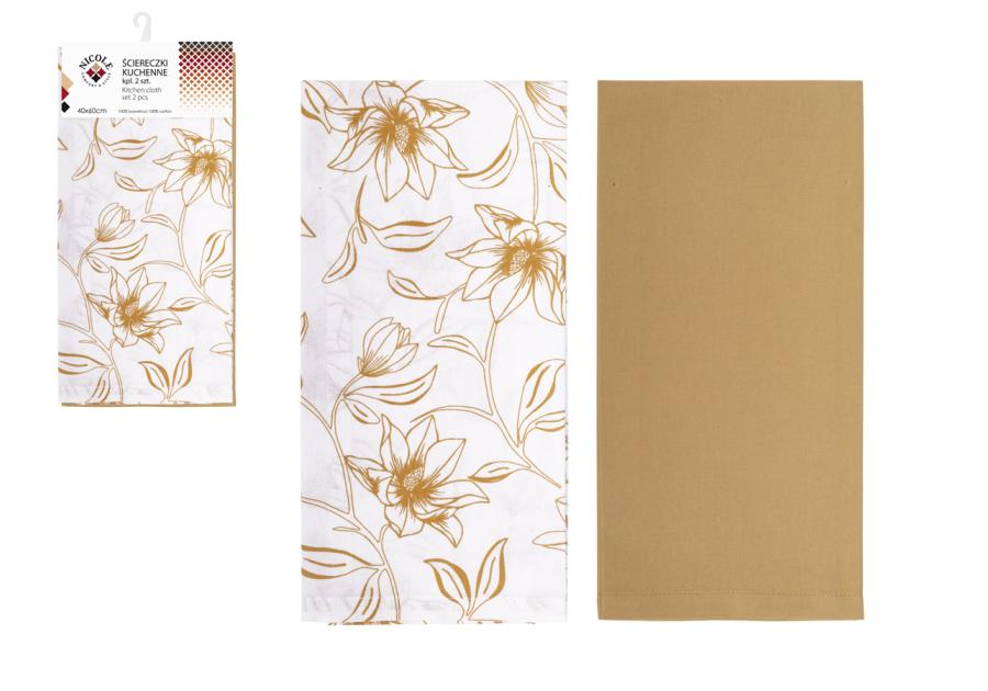 Zdjęcie: Ściereczki kuchenne komplet 2 sztuki 52329 RAVI