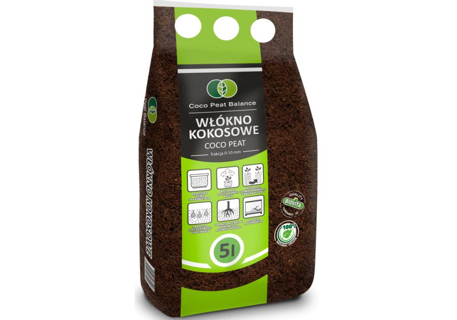 Zdjęcie: Włókno kokosowe COCO peat 5L BIOVITA