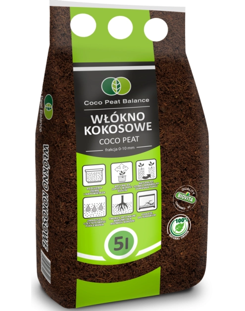 Zdjęcie: Włókno kokosowe COCO peat 5L BIOVITA