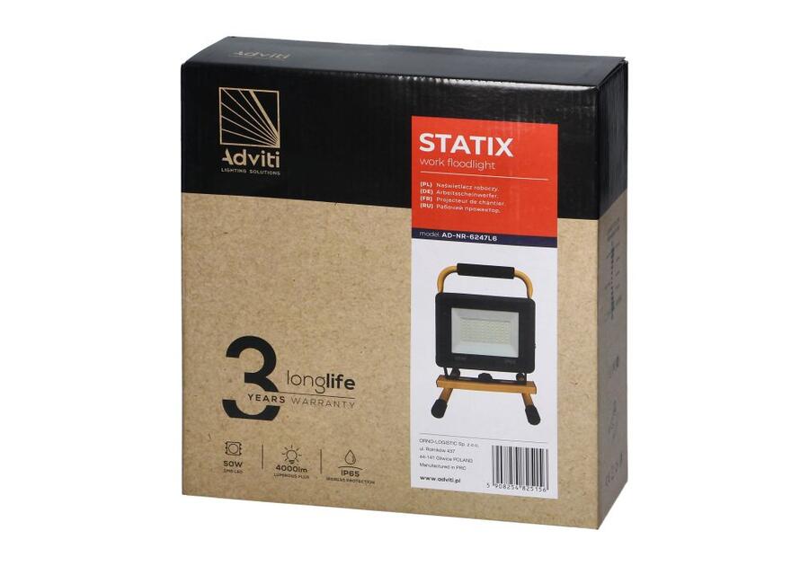 Zdjęcie: Naświetlacz roboczy Statix 50 W na statywie ORNO