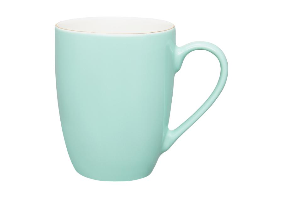 Zdjęcie: Kubek porcelanowy Flores 370 ml zielony AMBITION