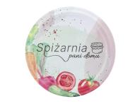 Zdjęcie: Komplet 10 zakrętek Spiżarnia Pani Domu fi 82 6-zaczepowych dekoracja warzywa ALTOM DESIGN