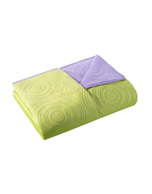 Zdjęcie: Narzuta Josh 220x240 cm jasnozielona-lila EUROFIRANY