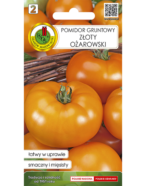 Zdjęcie: Pomidor gruntowy Złoty Ożarowski 0,3 g PNOS