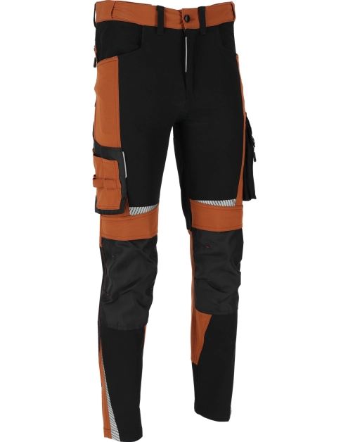 Zdjęcie: Spodnie Stretch brązowo-czarne, "M", CE, LAHTI PRO