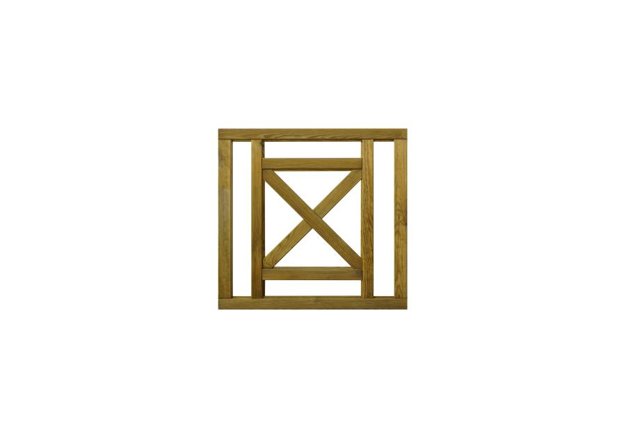 Zdjęcie: Płot tarasowy Bawaria R65 prosty 90x90 SOBEX