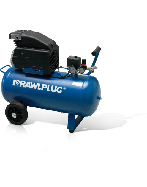 Zdjęcie: Kompresor olejowy 50 l ciśnienie maks 10 Bar RAWLPLUG