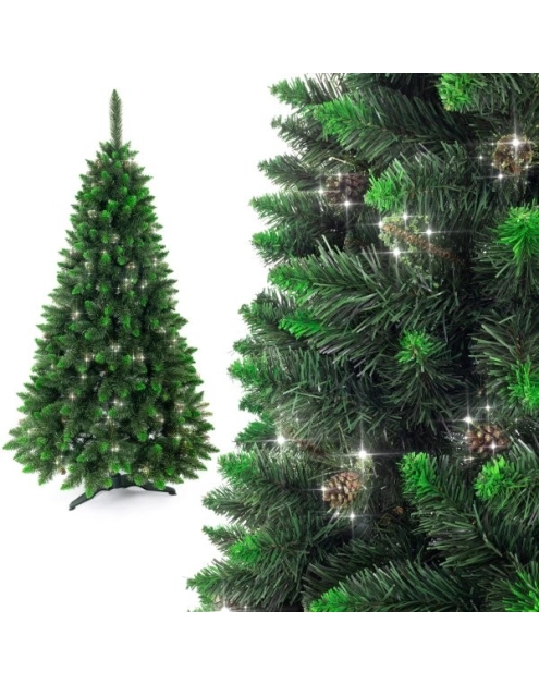 Zdjęcie: Choinka sztuczna Sosna cristal szmaragd 220 cm SONIC