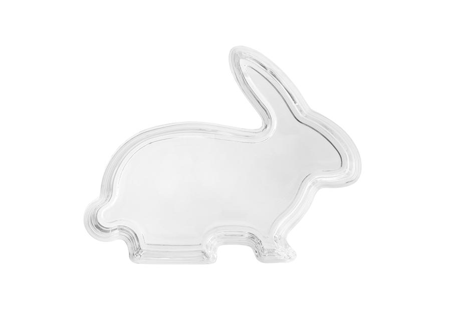 Zdjęcie: Patera szklana zając 23x18x3 cm ALTOM DESIGN