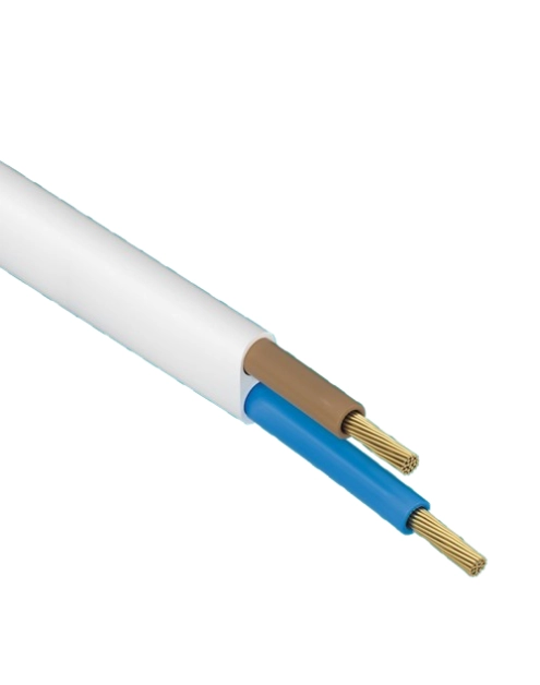 Zdjęcie: Przewód elektroenergetyczny OMYp 2x0,5 mm 300/300 V 10 m AKS ZIELONKA