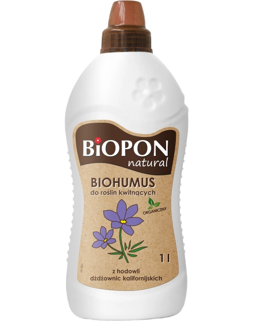 Zdjęcie: Biohumus do roślin kwitnących w płynie 1 L BIOPON