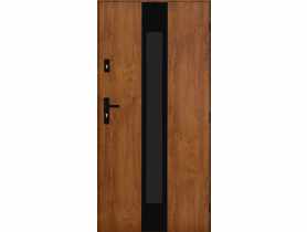 Drzwi zewnętrzne nil złoty dąb 90p komplet PANTOR