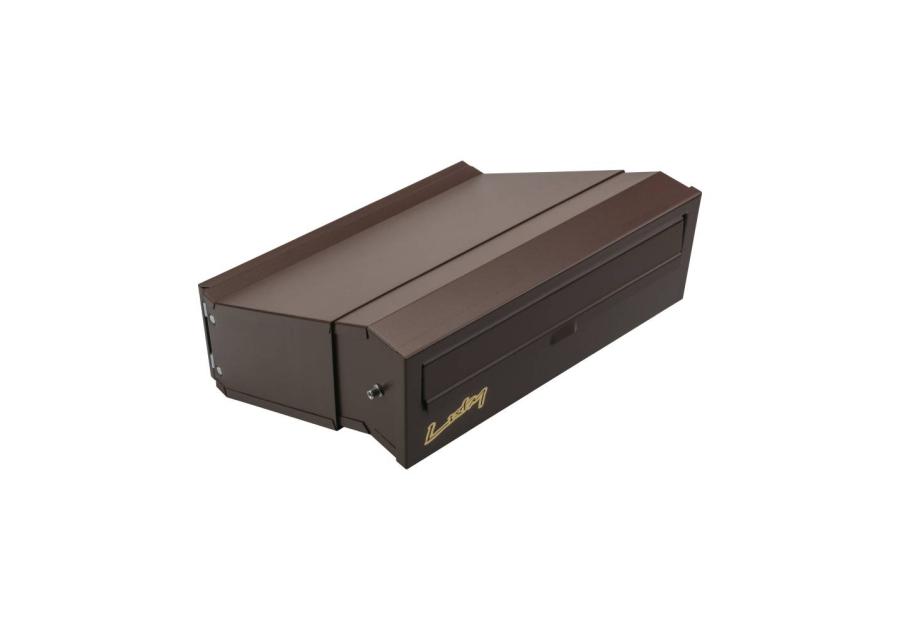 Zdjęcie: Skrzynka na listy SM do wmurowania 2-stronna brąz mat METRO