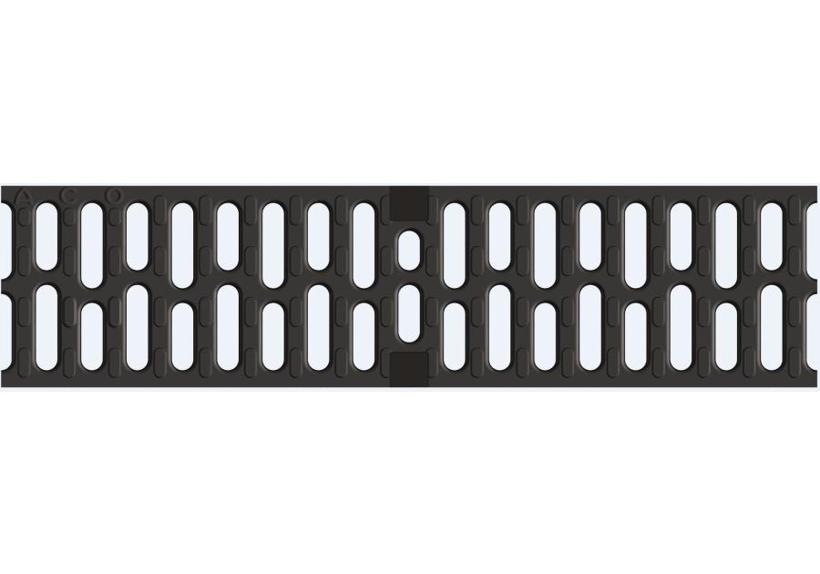 Zdjęcie: Ruszt z żeliwa w poprzeczne mostki 0,5 m klasa obciążenia C250 do systemu Multilinie V150 ACO