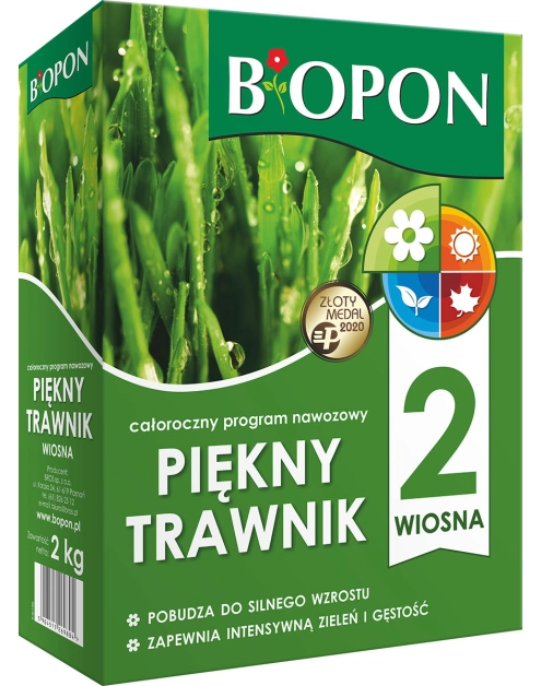 Zdjęcie: Nawóz Piękny Trawnik Wiosna 2 kg granulat BOPON