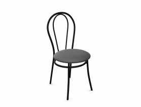 Krzesło Tulipan Black ciemnoszary V-2 NOWY STYL