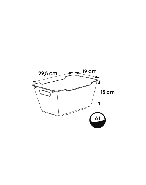 Zdjęcie: Pojemnik lifestyle-box lotta 6 L violet KEEEPER