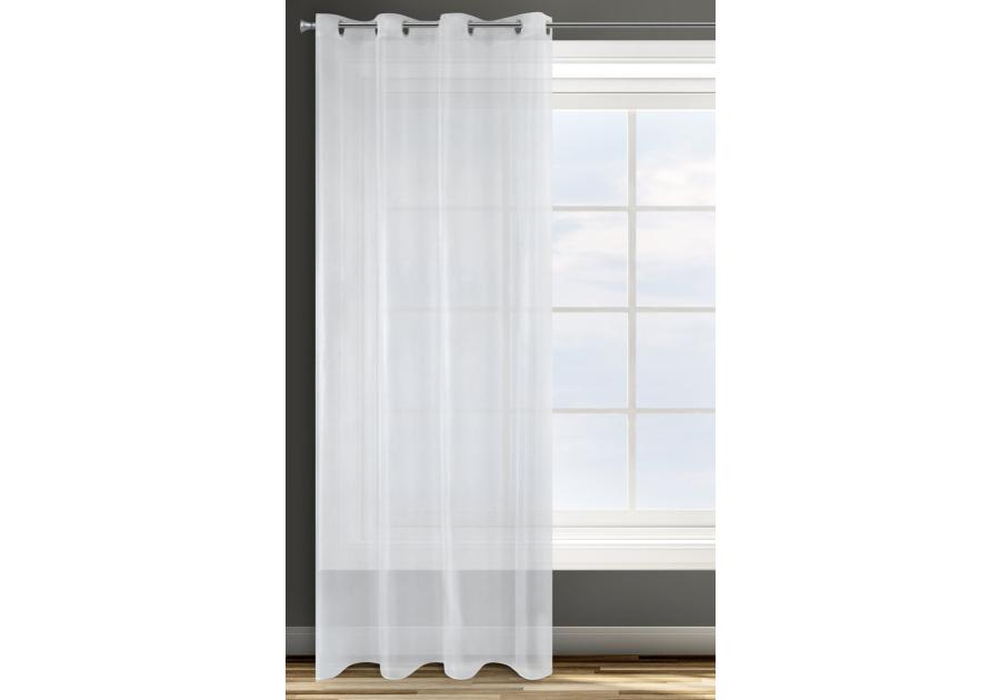 Zdjęcie: Firana gotowa D91 Alexa 140x250 cm biały EUROFIRANY