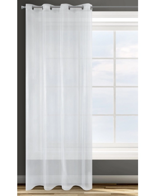 Zdjęcie: Firana gotowa D91 Alexa 140x250 cm biały EUROFIRANY