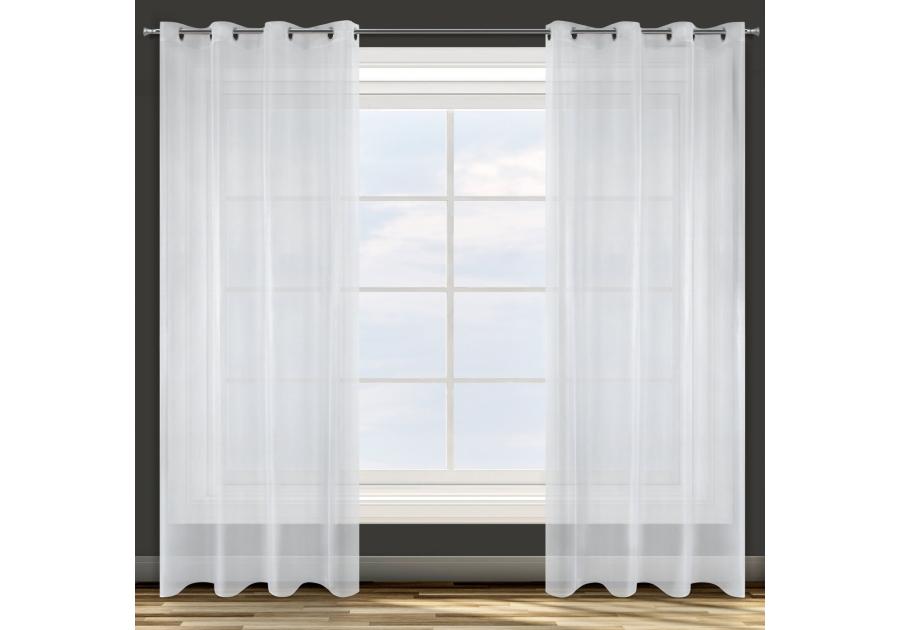 Zdjęcie: Firana gotowa D91 Alexa 140x250 cm biały EUROFIRANY