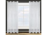 Zdjęcie: Firana gotowa D91 Alexa 140x250 cm biały EUROFIRANY