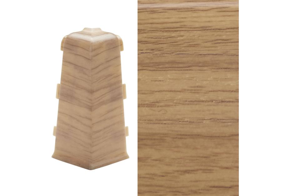 Zdjęcie: Narożnik zewnętrzny do listwy Lars 1 szt. dąb złoty ARBITON