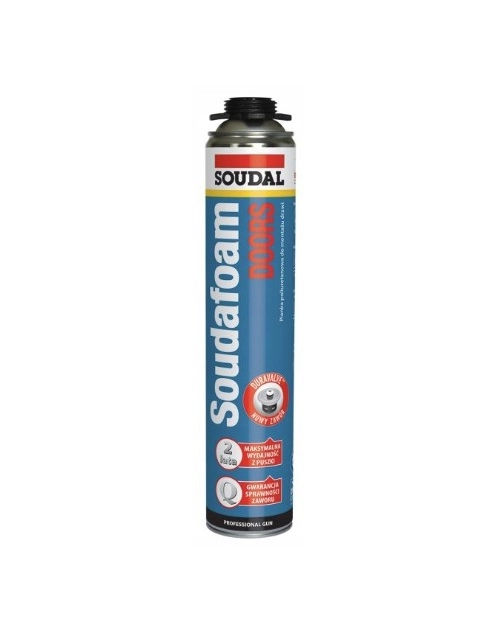 Zdjęcie: Pianka pistoletowa Soudafoam Doors 750 ml SOUDAL