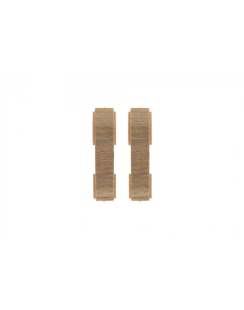 Zdjęcie: Zakończenia do listwy przypodłogowej Classic łącznik 2 sztuki Dąb Klepka Mat CEZAR