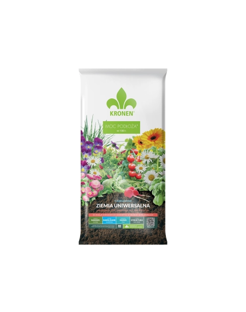 Zdjęcie: Ziemia uniwersalna z nawilżaczem 80L KRONEN