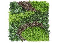 Zdjęcie: Ścianka z mieszanymi liśćmi Vertical Costa, 1x1 m, zielony NORTENE