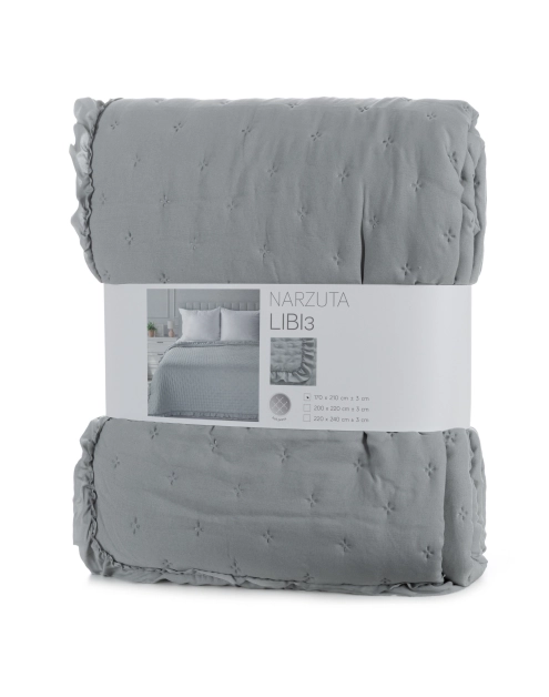 Zdjęcie: Narzuta Libi3, 220x240 cm srebrna EUROFIRANY