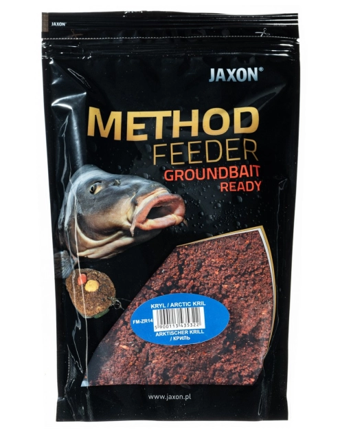 Zdjęcie: Zanęta method feeder ready 750 g kryl JAXON