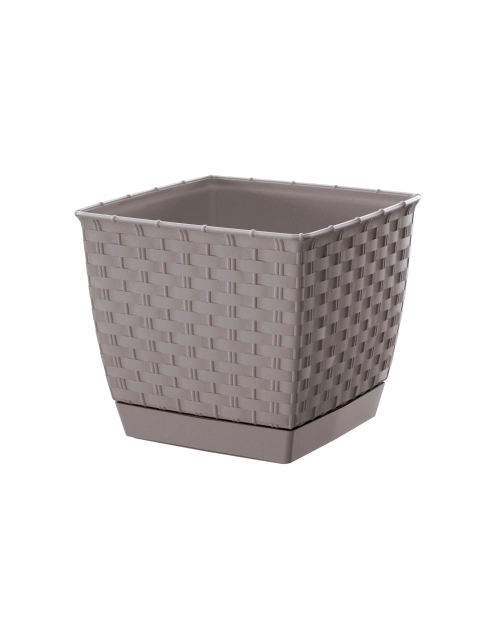 Zdjęcie: Doniczka Ratolla mocca 19 cm PROSPERPLAST