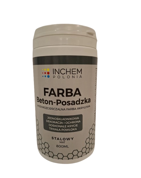 Zdjęcie: Farba Beton-Posadzka stalowy 800 ml INCHEM POLONIA