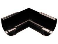 Zdjęcie: Narożnik wewnętrzny Kanion 130x90 mm ciemny brąz WAVIN