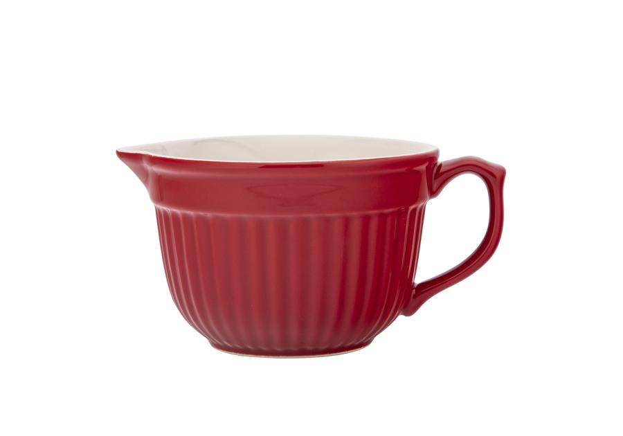 Zdjęcie: Naczynie ceramiczne z uchwytem i wylewką Red Chilli 17,5x13,5x9 cm - 550 ml ALTOMDESIGN