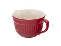 Zdjęcie: Naczynie ceramiczne z uchwytem i wylewką Red Chilli 17,5x13,5x9 cm - 550 ml ALTOMDESIGN