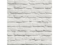 Zdjęcie: Tapeta papierowa biała cegła 10 mb POLAMI