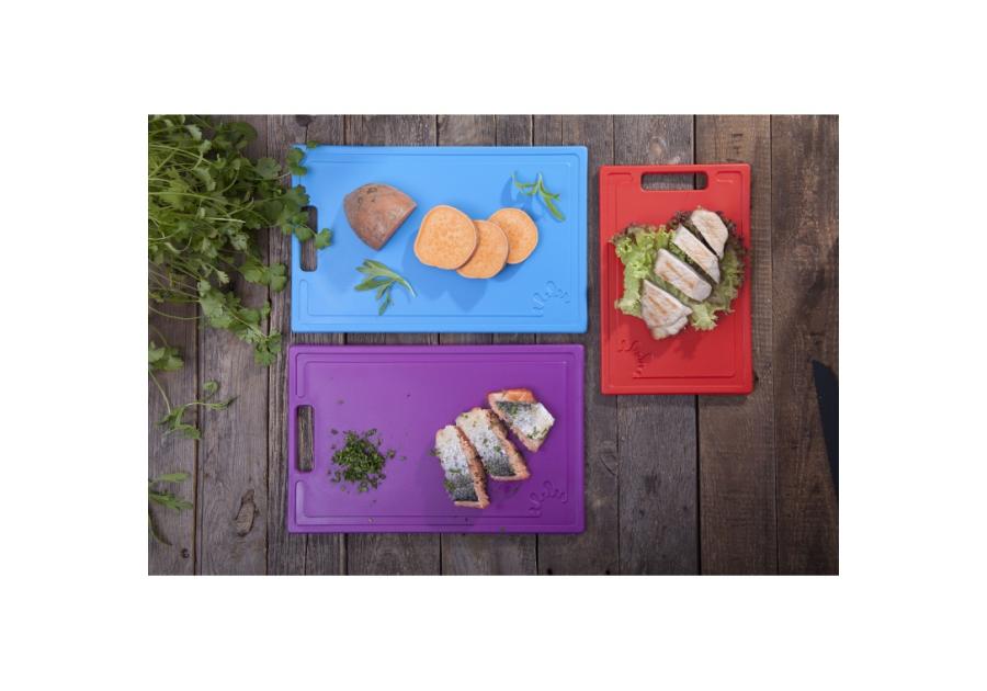 Zdjęcie: Deska do krojenia antypośligowa 38,5x24 cm FLORINA