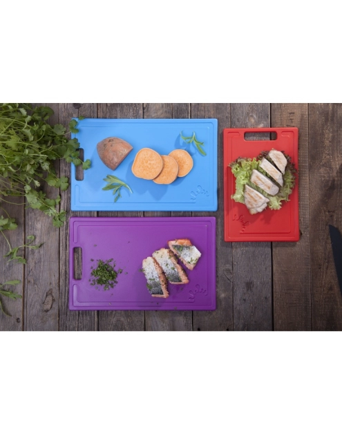 Zdjęcie: Deska do krojenia antypośligowa 38,5x24 cm FLORINA