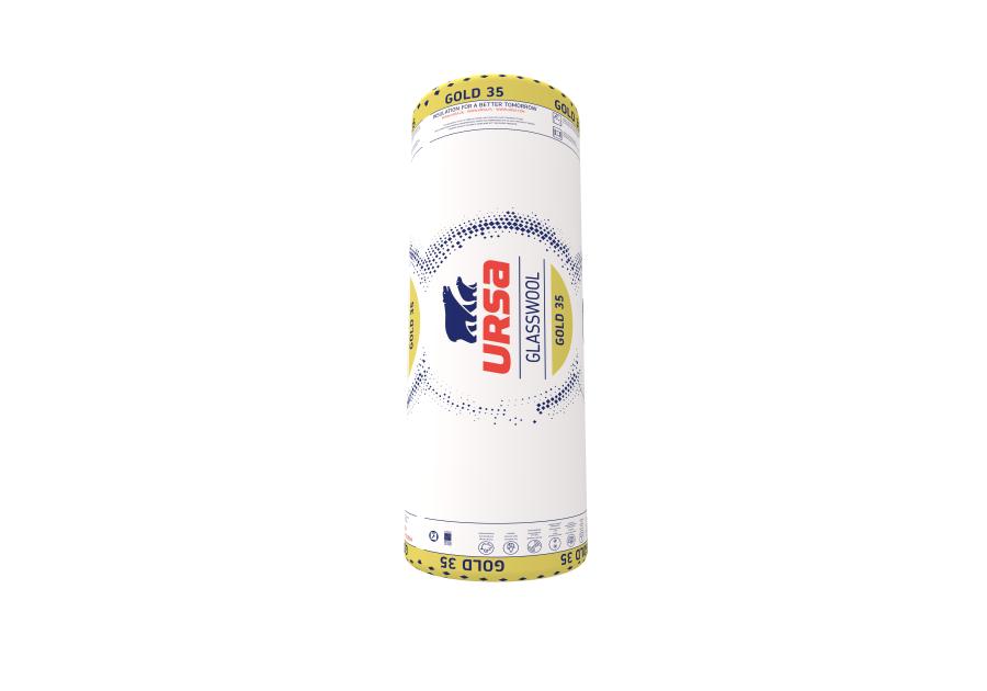 Zdjęcie: Szklana wełna mineralna Gold 35 gr. 220 mm URSA