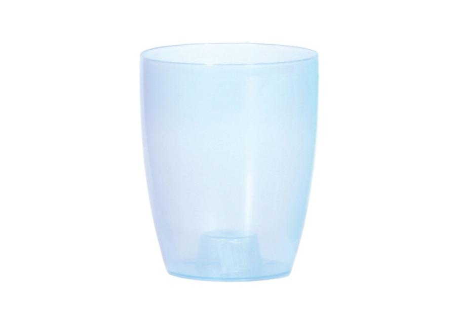 Zdjęcie: Doniczka Coubi niebieski transparentny 16 cm PROSPERPLAST