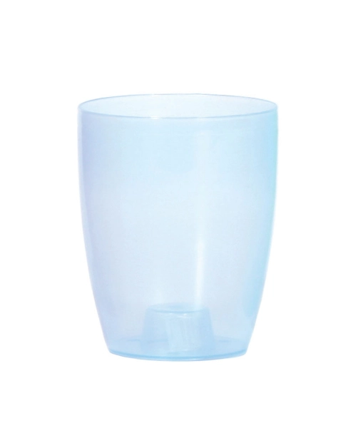Zdjęcie: Doniczka Coubi niebieski transparentny 16 cm PROSPERPLAST