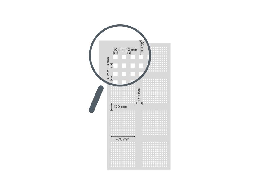 Zdjęcie: Płyta g-k Nida Sonic C10 n8, 12,5x1200x2400 mm SINIAT