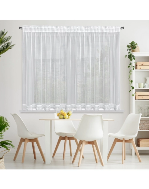 Zdjęcie: Firana gotowa Sari na taśmie 400x145 cm biały EUROFIRANY